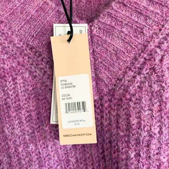 NEW Rebecca Minkoff lilac wool sweater - Picture 10 of 10
